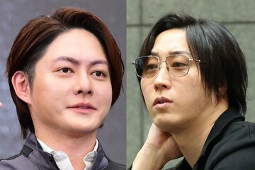 (左から)三崎優太氏と溝口勇児氏