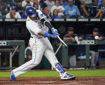  本塁打を放ったペレス（ロイター）