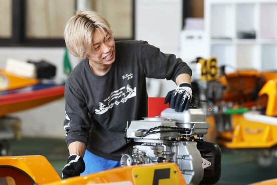 元気そうな姿を見せた定松勇樹