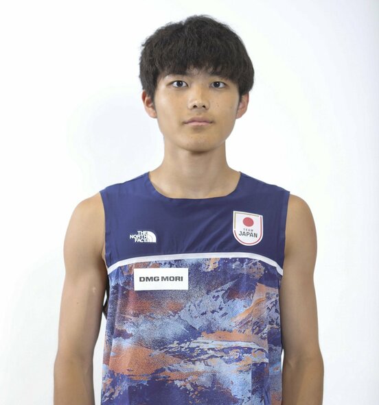 日本代表に選出された安楽宙斗(JMSCA/アフロ)