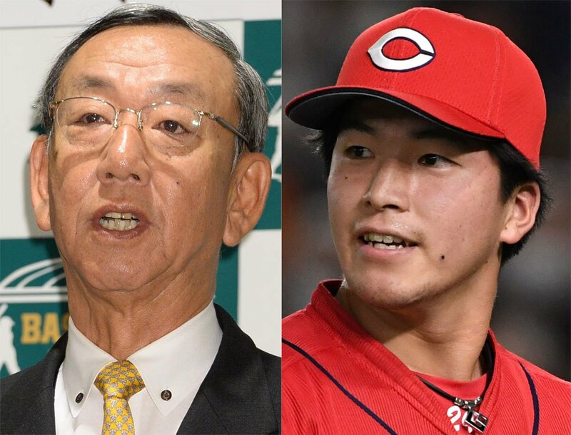 堀内恒夫氏（左）が黒原拓未を擁護した（東スポWeb）