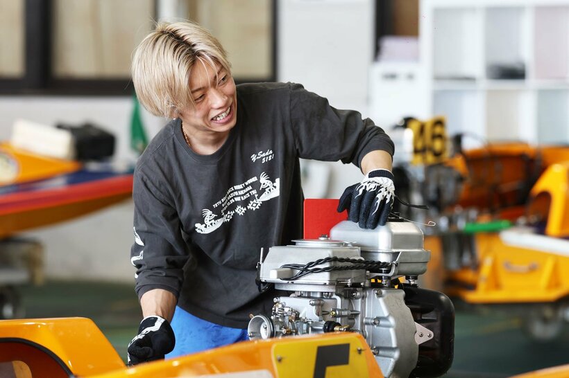 元気そうな姿を見せた定松勇樹　