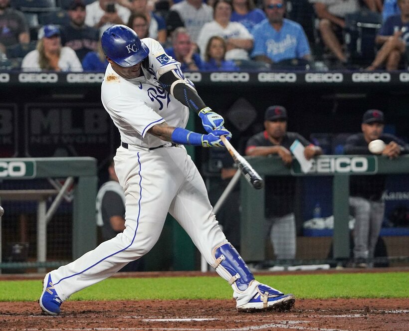  本塁打を放ったペレス（ロイター）