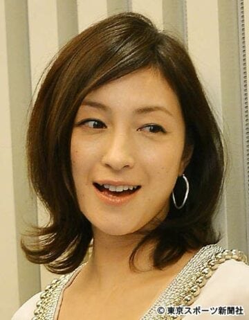 妊娠を発表した広末