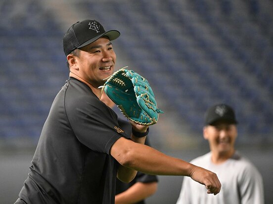 一軍に合流した巨人・田中将大