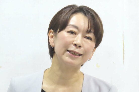 無所属での出馬会見を行った山尾志桜里氏