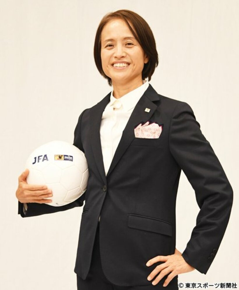  東京五輪への抱負を語った高倉麻子監督