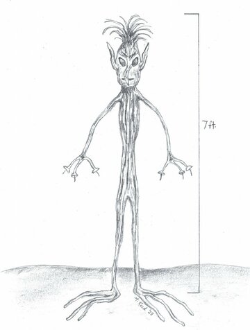 ベジタブルマン（フレデリックの描写に基づいた、DAREEDによるベジタブルマン）
