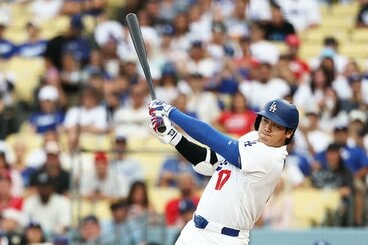 今季の残り試合は「打者専念」が確実となったドジャース・大谷翔平(ロイター)