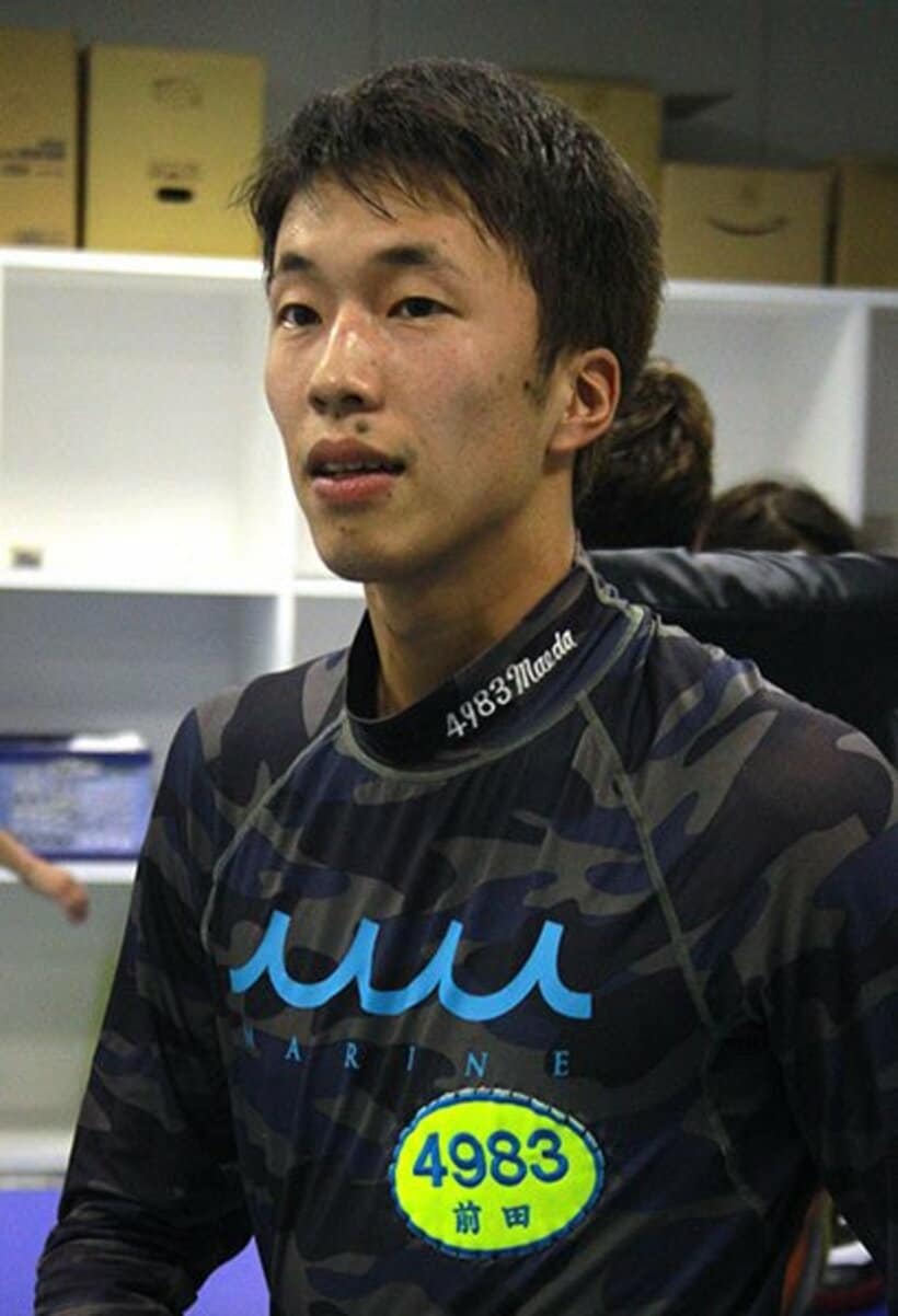 予選をトップ通過した前田篤哉