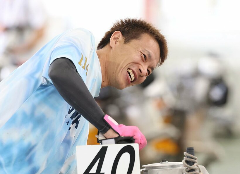 ２日目連勝の磯部誠