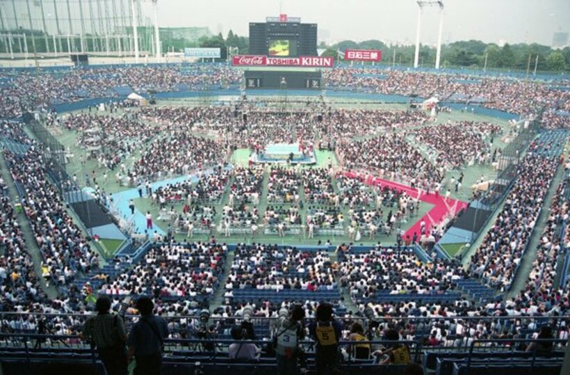  ９９年８月以来の神宮球場大会だ