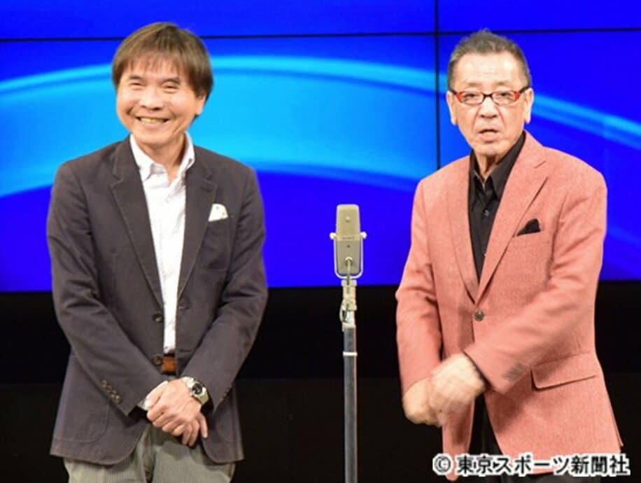  「Ｗヤング」の平川幸男さん（右）と佐藤武志