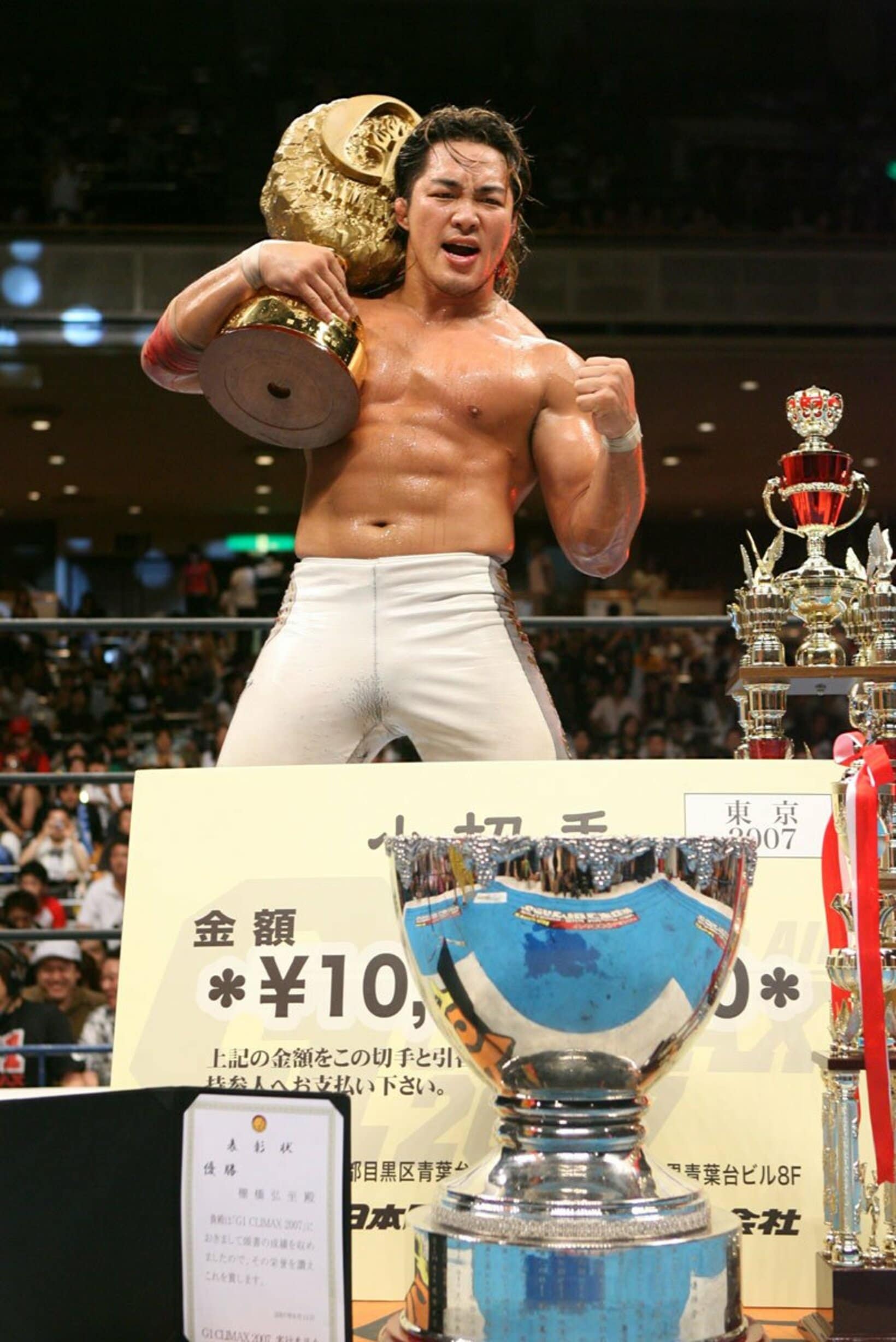  第１７回G１優勝・棚橋弘至（東スポWeb）