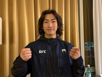 意気込みを語った鶴屋怜 ⒸZuffa LLC/UFC