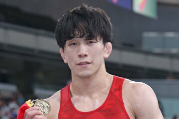 優勝した乙黒拓斗