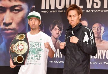 井上拓真(左)と石田匠