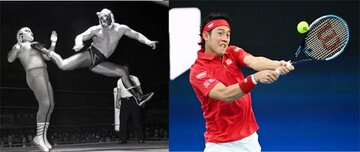  【写真左】変幻自在だった初代タイガーこそ錦織が目指す究極形【写真右】錦織は戦術の幅を広げてきそうだ(ロイター)