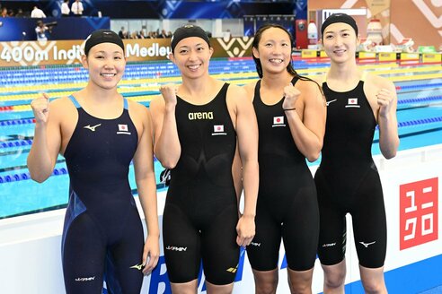 競泳】池江璃花子 アンカーで死力「すごく満足した8日間だった