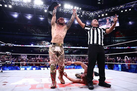ついにAEWの頂点に立ったウィル・オスプレイ (ⒸAll Elite Wrestling)