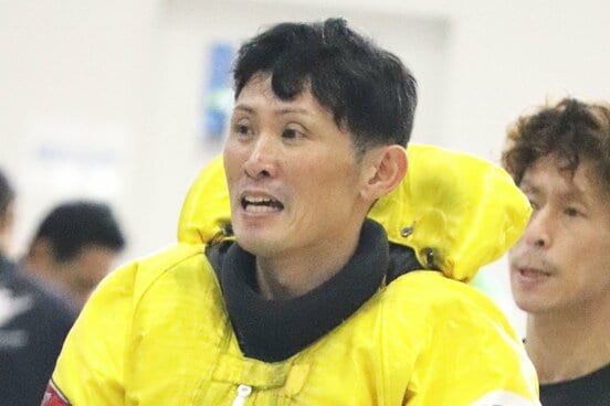 当地5節連続優出を狙う大久保信一郎