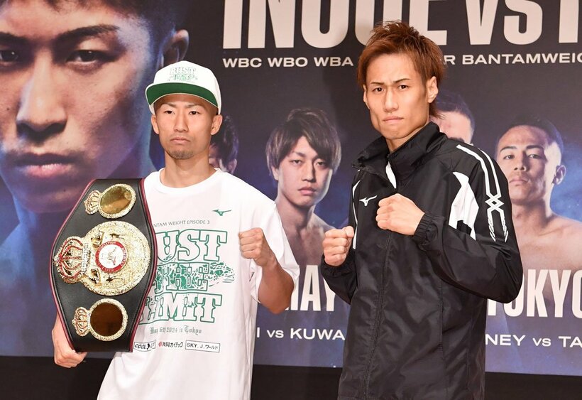 井上拓真(左)と石田匠