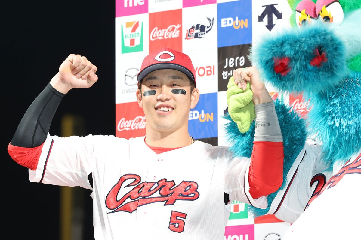 写真：【広島】小園海斗 〝友人〟キム・へソンと交わしたWBCの約束