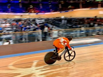  世界選で現地の観客の方が撮影してくれた練習時間の深谷