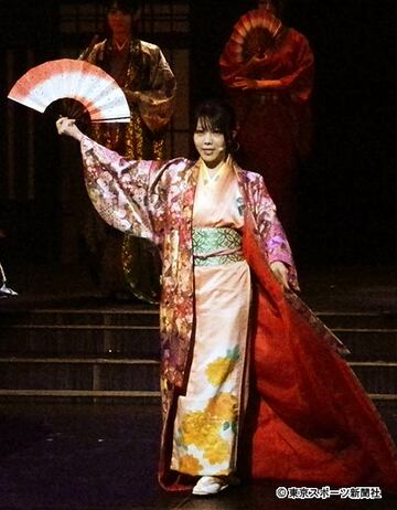  公開ゲネプロを行った田中れいな
