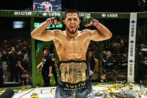 RIZIN】シェイドゥラエフ敵なし！ 久保優太に圧勝V3「他団体の
