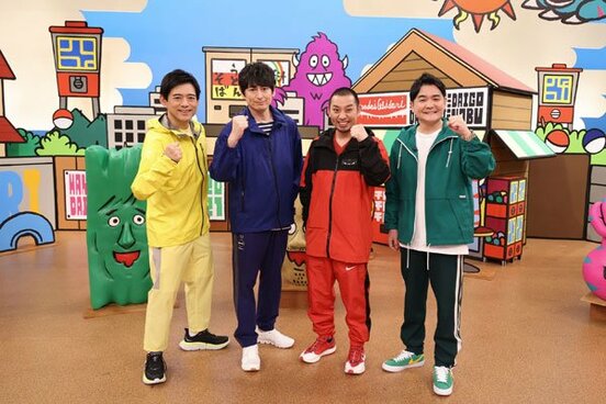  （左から）華丸、大吉、大悟、ノブ