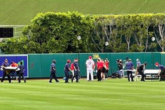 エンゼル・スタジアムに登場した大谷の正体は？