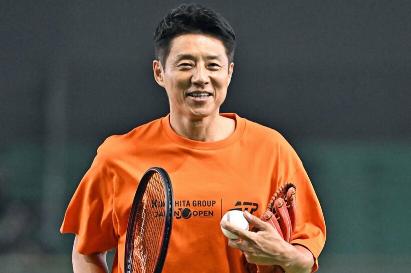 ファーストピッチに登場した松岡修造