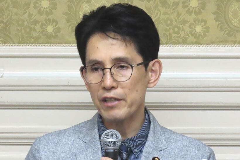 民主改革の会・階猛幹事長