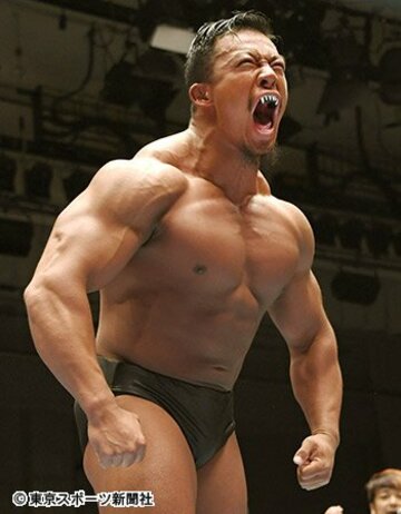  尋常ではない北村の筋肉美