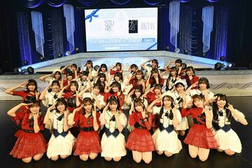 ＨＫＴ４８と対バンしたＳＴＵ４８（ⒸＳＴＵ）