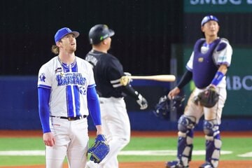 ９回、山川に同点弾を打たれたレイノルズ