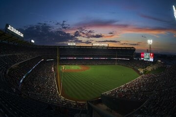  エンゼルスの本拠地・エンゼルスタジアム（ロイター＝USA　TODAY　Sports)
