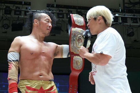 ノア】丸藤正道が近藤修司の挑戦退けナショナル王座V2 次期挑戦表明