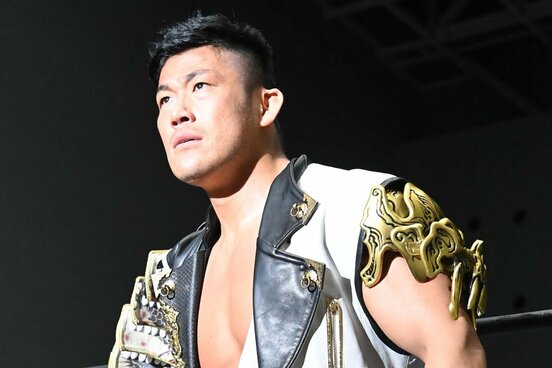 ビジュアルも一新させたSANADA（新日本プロレス提供）