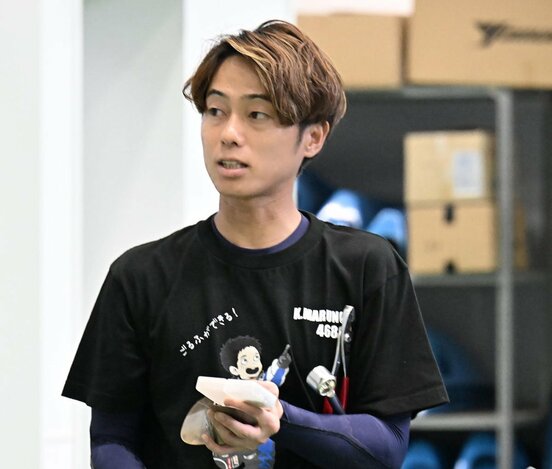ＳＧ連続Ｖ宣言した丸野一樹