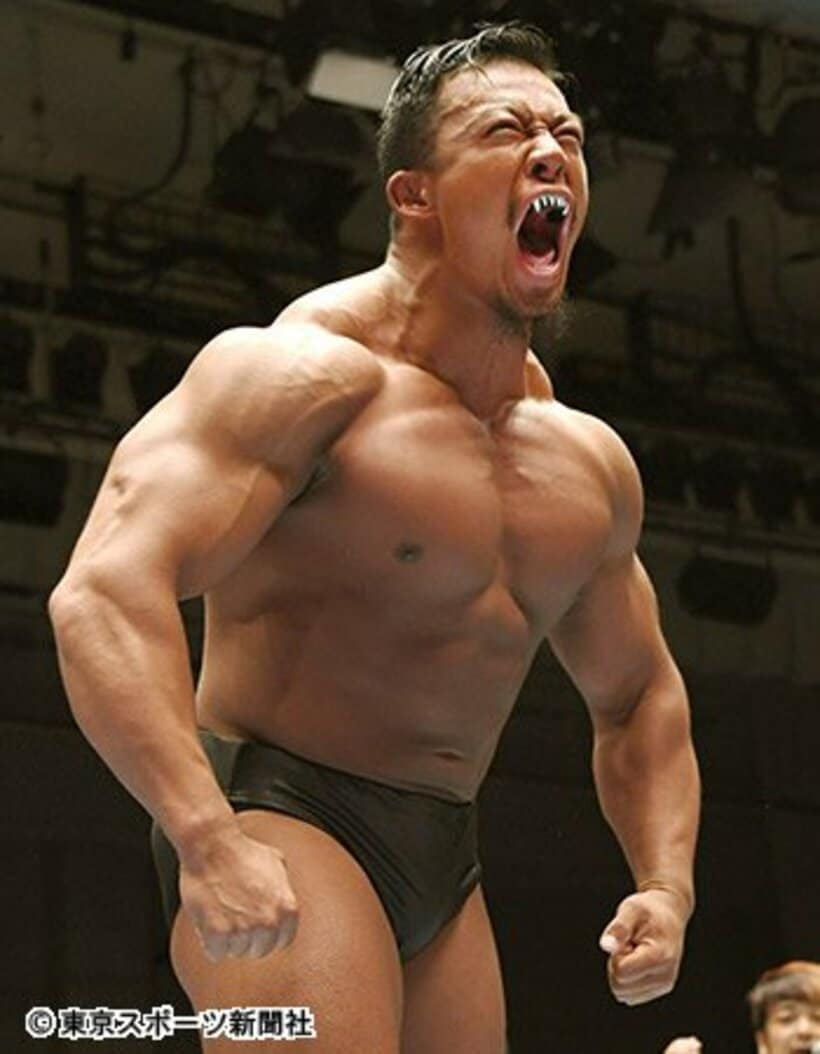  尋常ではない北村の筋肉美
