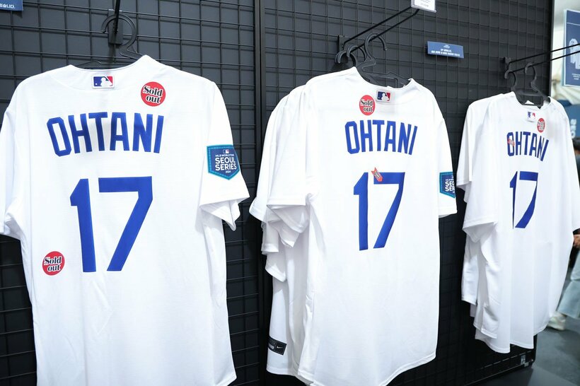 発売当初は売り切れ続出だったドジャース・大谷翔平のユニホーム