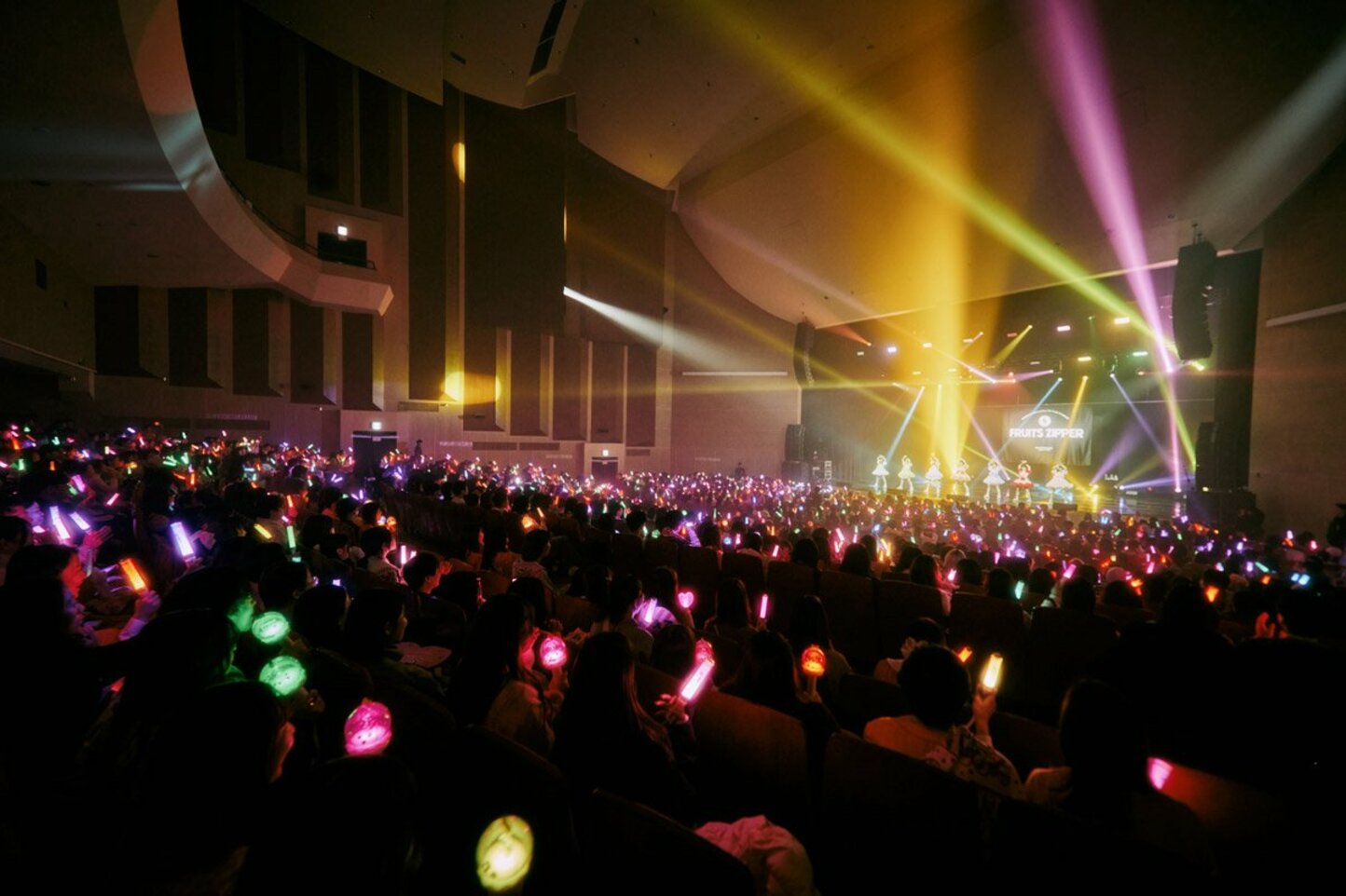 韓国ソウルの光云大学・東海文化芸術館でアジアツアーファイナルを行ったＦＲＵＩＴＳ　ＺＩＰＰＥＲ（ＰＨＯＴＯ：Ｓａｎ）