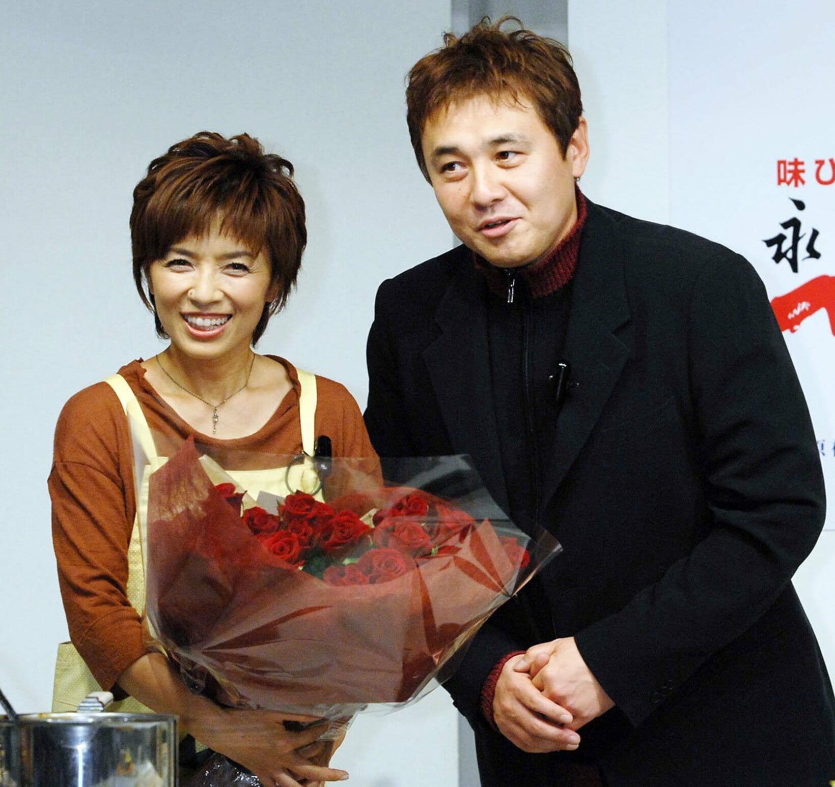 榊原郁恵と夫の渡辺徹さん（2007年）