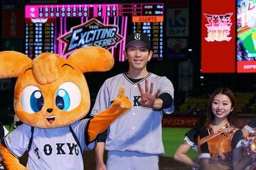 「１４」奪三振を強調する戸郷翔征