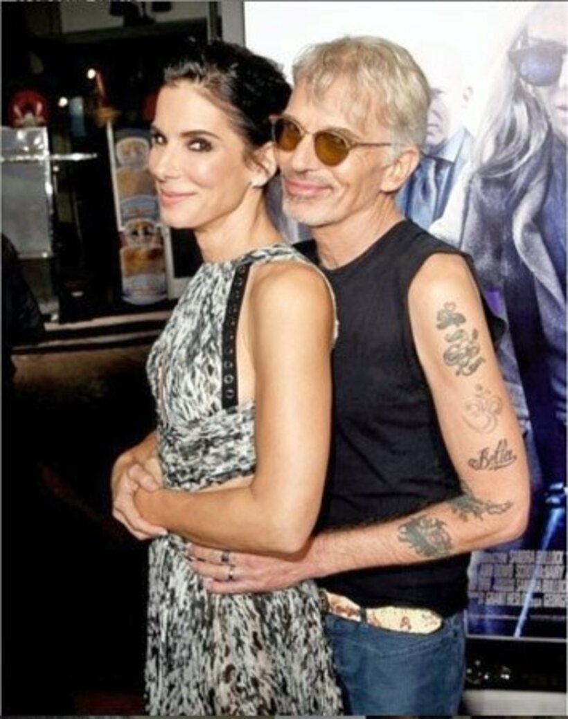 サンドラ（左）とランドールさん（インスタグラムから＝@sandrabullock_official）