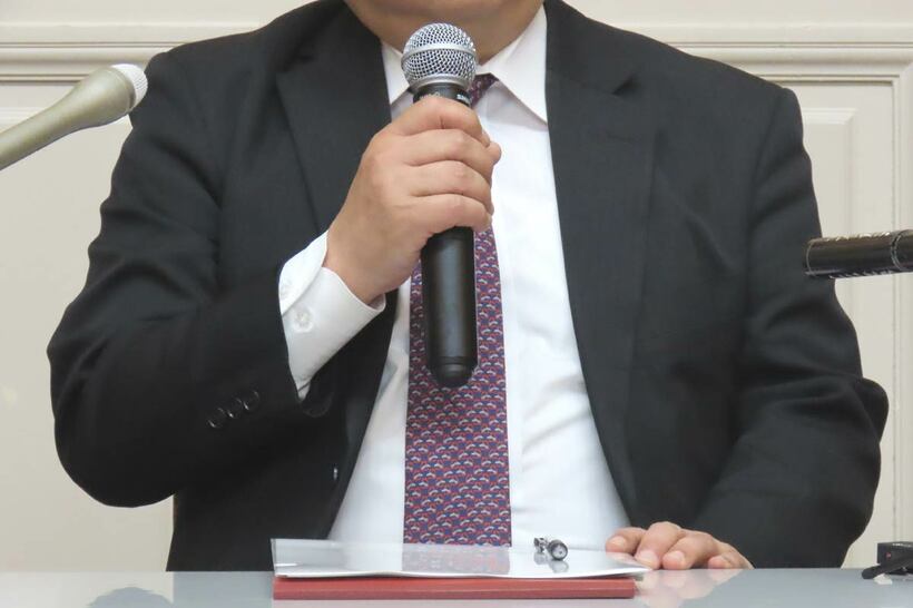 「石破茂政経懇話会」元代表の男性