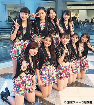 新曲発売イベントを行ったアンジュルム