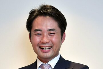 満面笑みの杉村太蔵